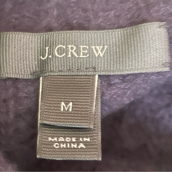 J Crew Wool Mockneck Tunic Sweater Navy Style H4391 - Picture 14 of 14